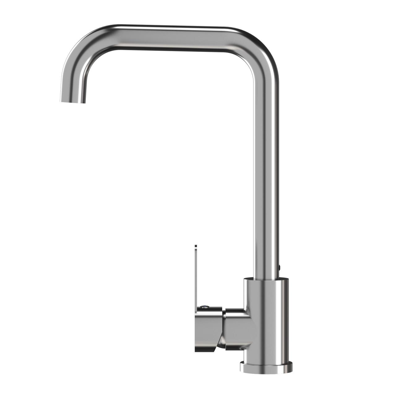 Robinet de cuisine Graniteland Stellar Chrome avec bec pivotant 1208970667