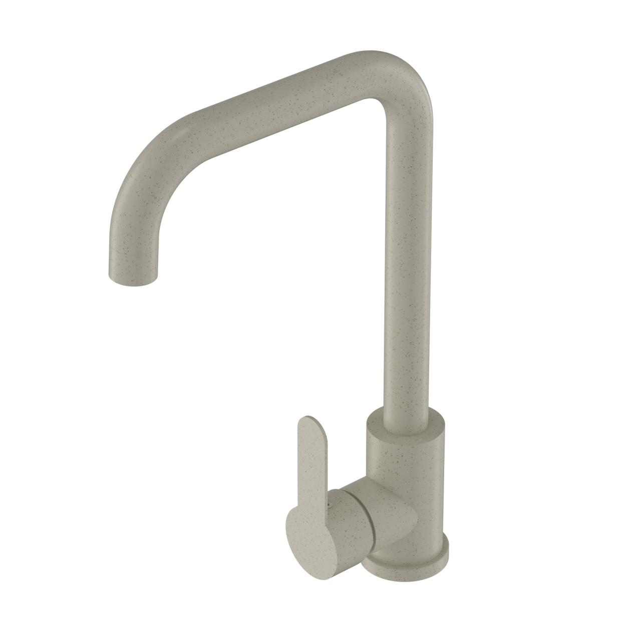 Robinet de cuisine Graniteland Stellar Sable beige avec bec pivotant 1208970672