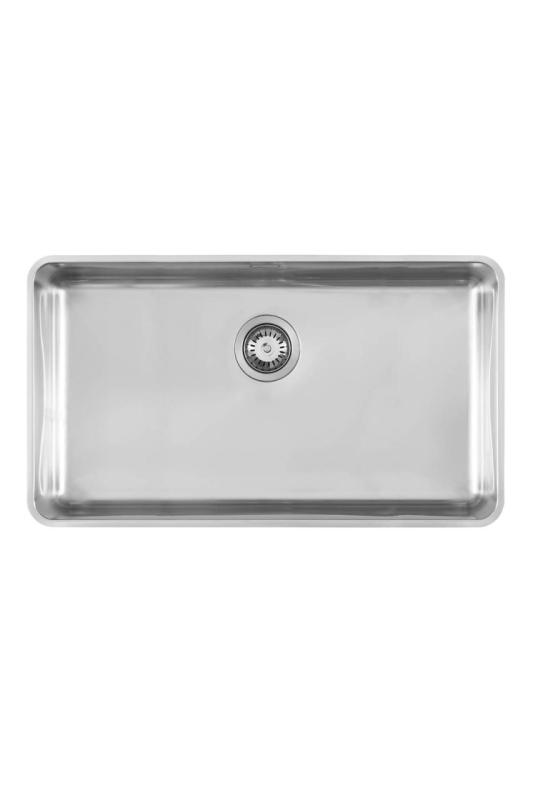 Foster Sous-évier en inox de grande taille 73 x 40 cm Encastré 1208953726