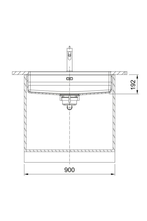 Franke Maris Quiet MQX 110.82 RVS Grand Évier 820x424 mm Sous-meuble 122.0694.476