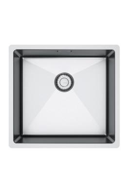 Franke Bolero Plus New R10 B2X 210-40-37 Évier en inox à encastrer, sous-plan et à poser 40x37 cm 127.0730.522
