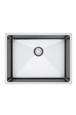 Franke Bolero Plus New R10 B2X 210-50-37 Évier en inox pour installation à fleur, sous plan et sur plan 50x37 cm 127.0730.521