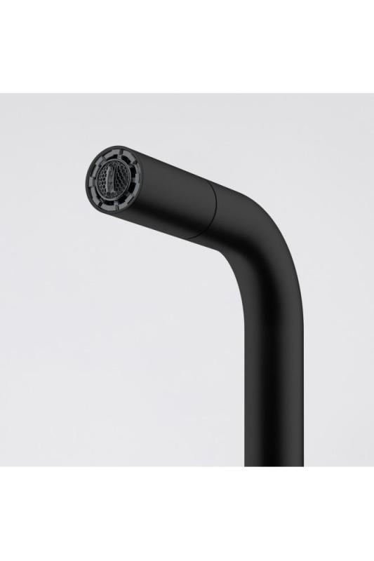 Franke Lina U Robinet de cuisine noir Bec extractible 115.0728.477