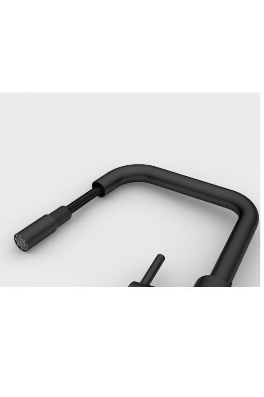 Franke Lina U Robinet de cuisine noir Bec extractible 115.0728.477