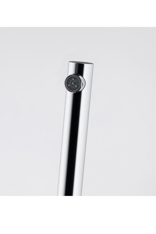 Franke Lina L Robinet de cuisine avec bec pivotant Chrome 115.0693.230