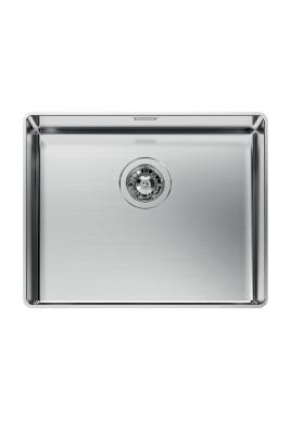 Foster Phantom Slimline Évier en inox 50x40cm Sous-structure pour plans de travail en céramique 1208971122