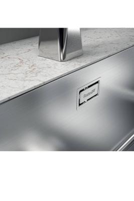 Foster Phantom Slimline Évier en inox 50x40cm Sous-structure pour plans de travail en céramique 1208971122