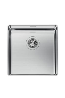 Évier Foster Phantom Slimline en inox 40x40cm Sous-structure pour plans de travail en céramique 1208971123