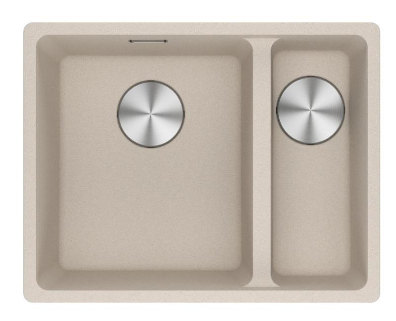 Franke Maris MRG 160-34-15 Fragranite Crème de café évier Évier à gauche sous-construction 125.0725.663