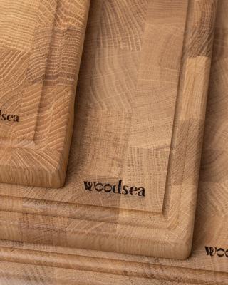 Woodsea Woodstone Chêne L - Planche à découper en bois de chêne 50x35cm 1208971446