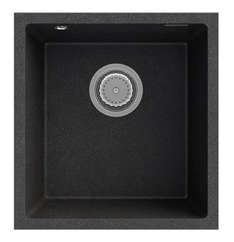 Graniteland Miniva Evier en Granit Look Pierre Bleue sous plan 385x410 mm 1208971449