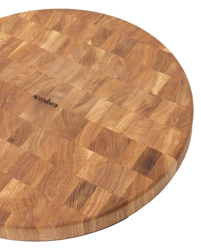 Woodsea Woodstone Oak rond - Planche à découper ronde en chêne Ø42cm 1208971525