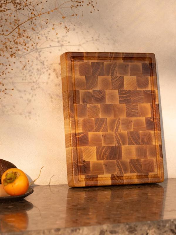 Woodsea Woodstone Ash M - Planche à découper en bois d'Essen 30x40cm 1208971527