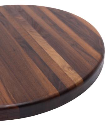Woodsea Boucher Rond - Planche à Découper en Bois de Noyer Rond Ø50 cm 1208971533