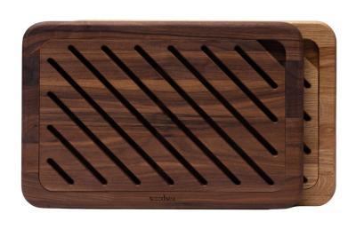 Planche à Pain en Bois Noyer - Planche à Pain en Bois Noyer 45x30cm 1208971537