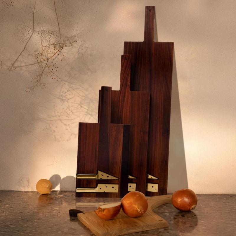 Planche à Fromage en Bois de Noyer Woodsea Cheese Walnut L - 75x20cm 1208971560