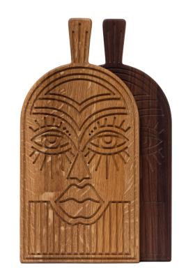 Masque Woodsea Chêne- Planche à découper et à servir en chêne 38x19 cm 1208971562