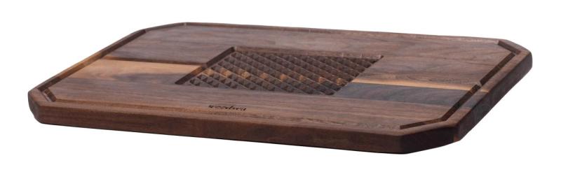 Château Woodsea Steak - Planche à découper et à servir en bois de noyer 45x30 cm 1208971569