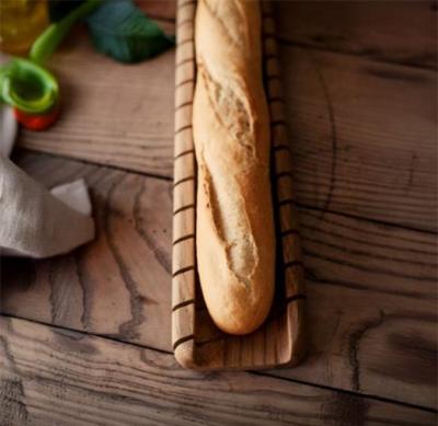 Woodsea Boardette - Planche à pain et à servir française en bois de frêne 640x100 mm 1208971570