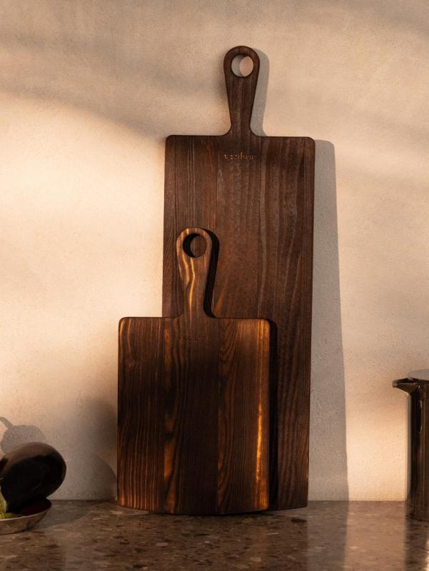 Woodsea Pine Burned M - Planche à découper en pin 20x62 cm 1208971576