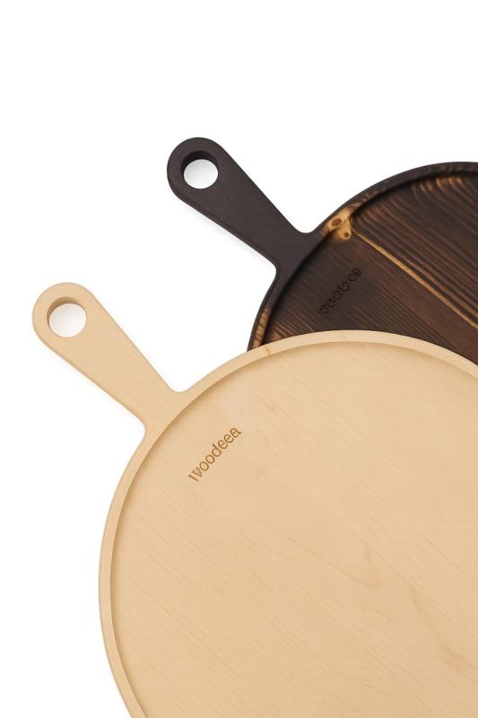 Woodsea Pine Burned - Planche à Pizza en Pin Brûlé 47x35 cm 1208971580