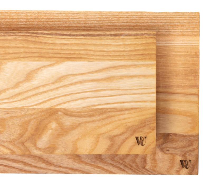 Woodsea Sushi M - Planche à sushi en bois d'érable avec pieds en bois de noyer 30x17 cm 1208971585