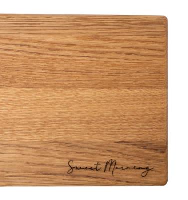 Petit Déjeuner Woodsea - Planche de Service en Chêne 38x15 cm 1208971586