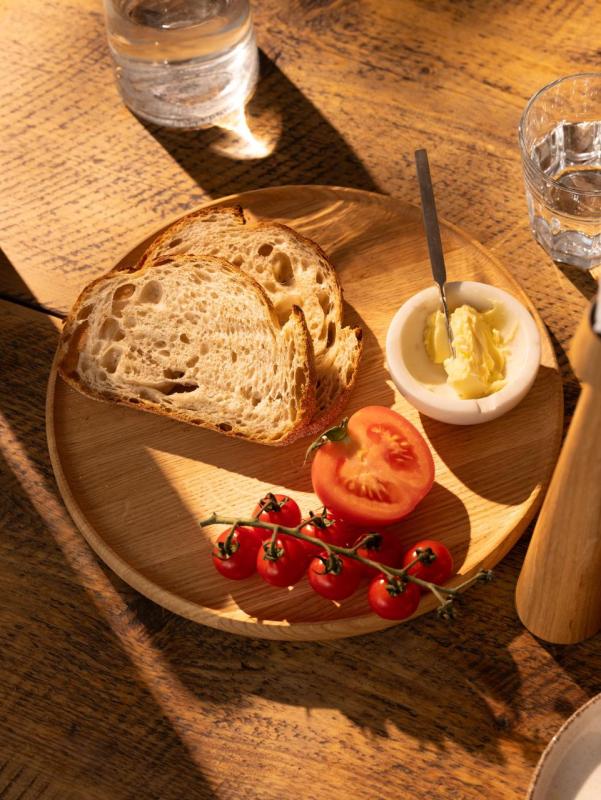 Plateau de Service Woodsea L - Plateau en Chêne Rond Ø45 cm 1208971588