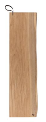 Plateau de Service Woodsea L - Plateau de Service en Chêne 70x17 cm avec poignée en cuir 1208971616