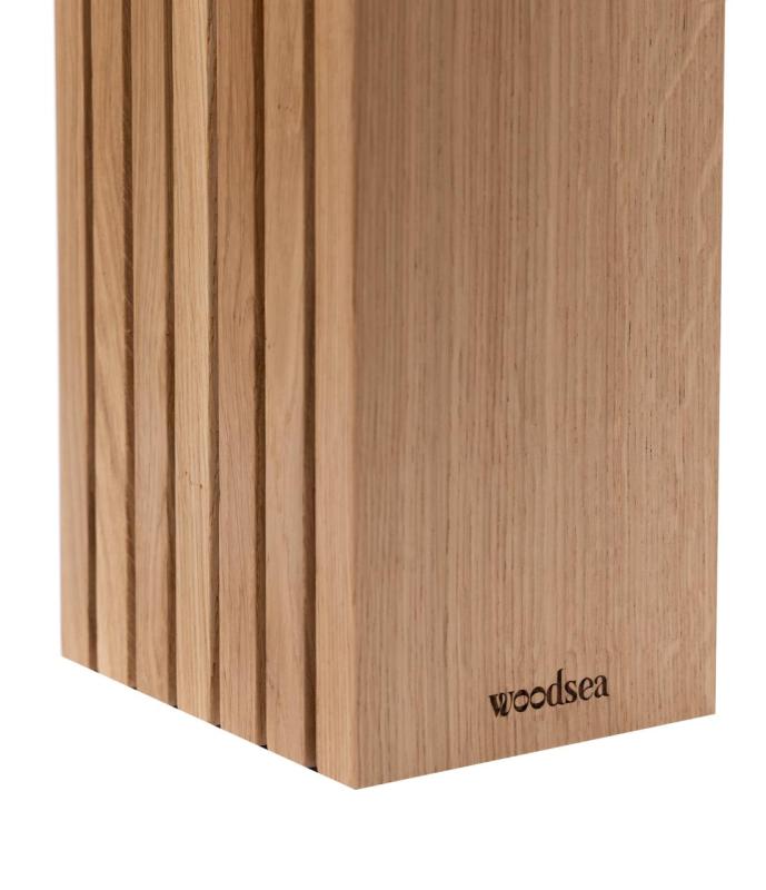 Woodsea Block Oak S - Bloc Porte-Couteaux en Chêne 13x8 cm 1208971617