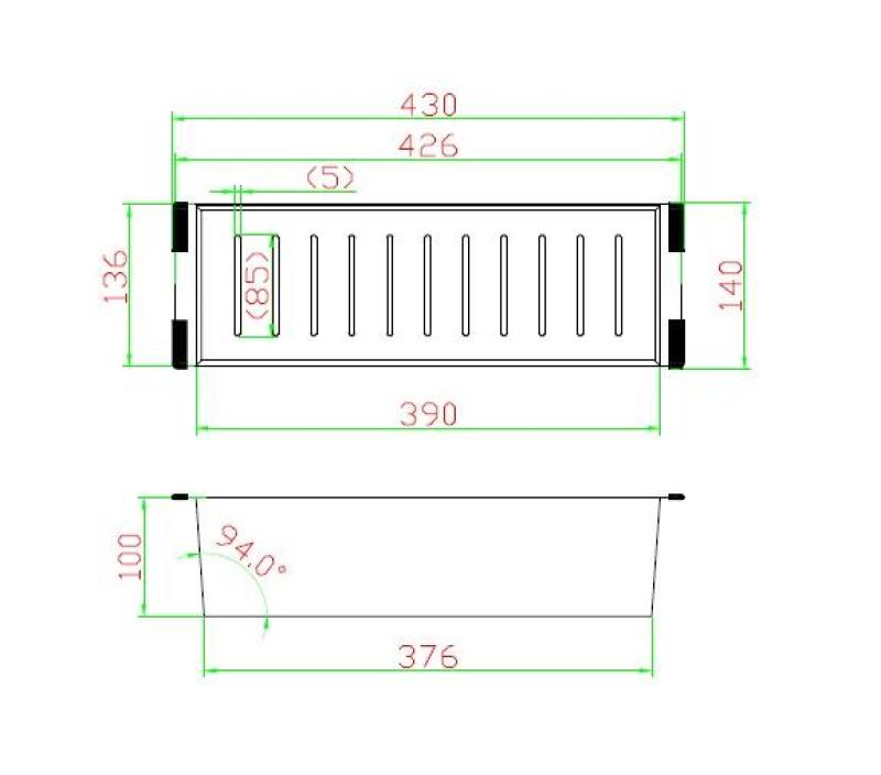 Pure.Sink Luxion Bac noir pour évier PLXCOL-63
