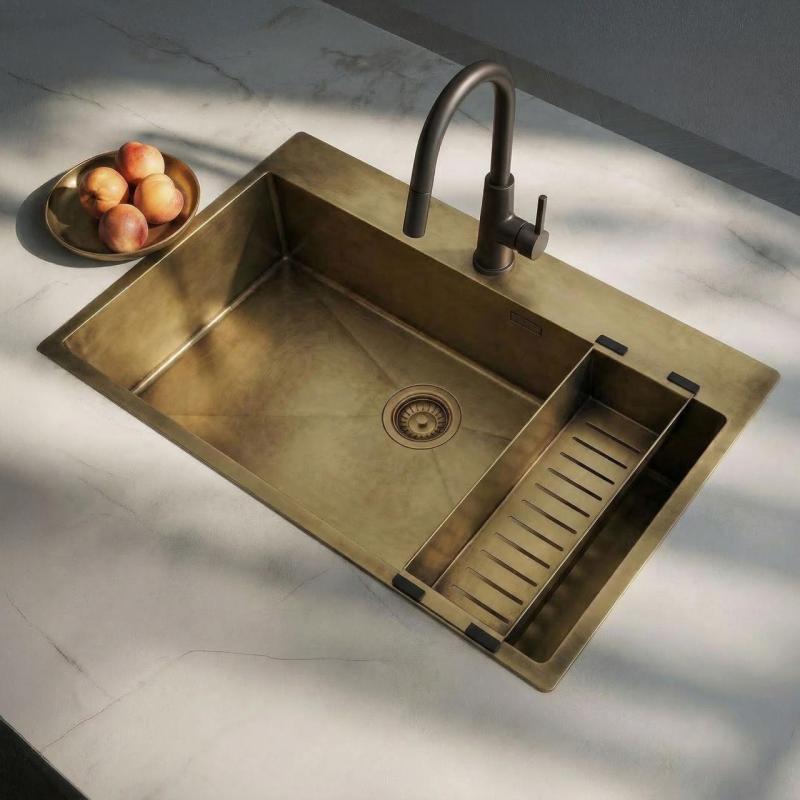 Pure.Sink Luxion Bac en bronze pour évier PLXCOL-64