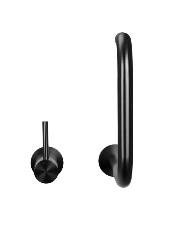 Pure.Sink Luxion Robinet de cuisine à 2 trous en bronze avec bec en U PLX2HU-61