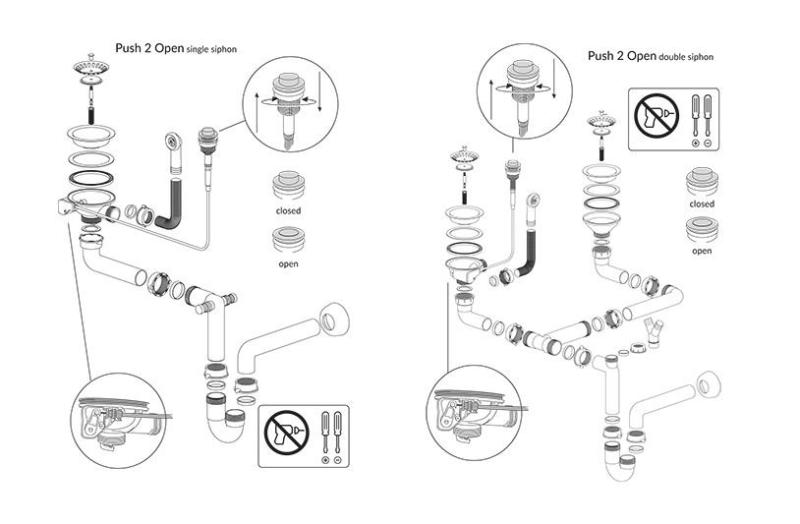 Quadri Luton perle beige granit grand évier de montage avec égouttoir réversible 86x50cm avec bouchon en acier inoxydable 1208971775