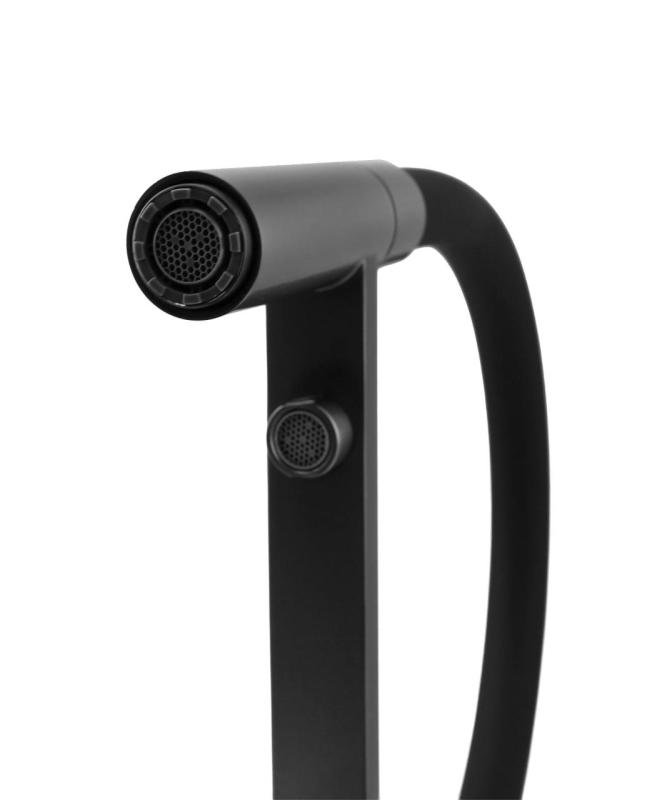 Pure.Sink Elite Steel Flex 3-way PVD brossé or robinet de cuisine avec bec flexible et eau filtrée PS8110-60