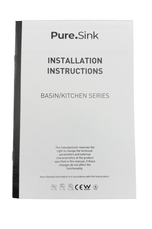 Pure.Sink Elite Steel Pulse-S robinet de cuisine en cuivre PVD avec bec extractible et mode de pulvérisation PS8500-62