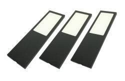 Indux Solin Kit LED multi-tonalités pour cuisine, 3 spots x 3,6 W, noir 1208972345