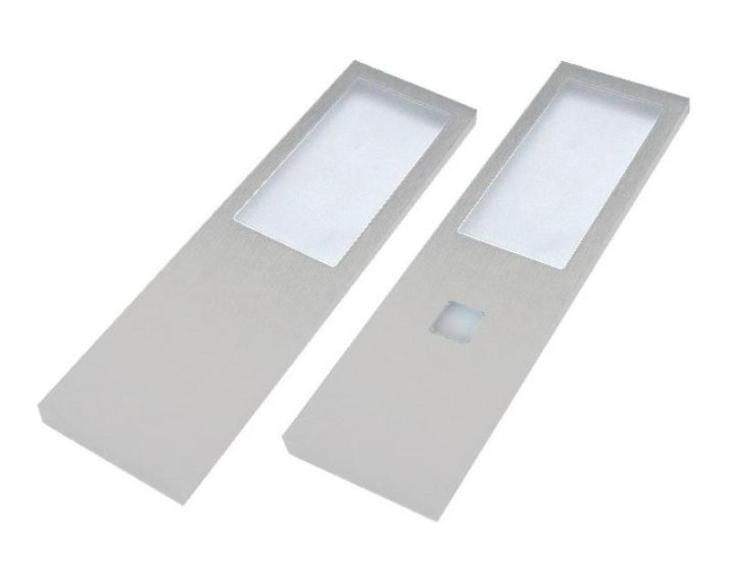Indux Lino Kit LED pour cuisine 2 spots 4 W avec interrupteur tactile intégré Aluminium 1208972394