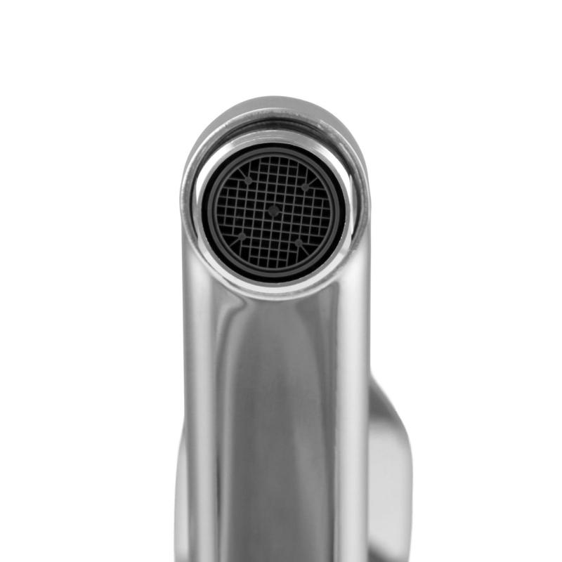 Aquanello Casa Mitigeur mural de cuisine à levier unique chromé avec bec de 20 cm CR-1420-CS