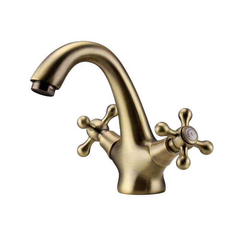 Aquanello Heritage Ascot Mitigeur lavabo classique nostalgique bronze BN-4101-HA