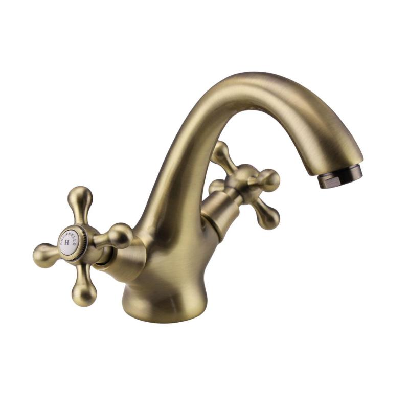 Aquanello Heritage Ascot Mitigeur lavabo classique nostalgique bronze BN-4101-HA