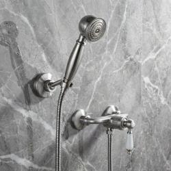Aquanello Heritage Manor Mitigeur de douche classique en acier inoxydable NB-2001-HM