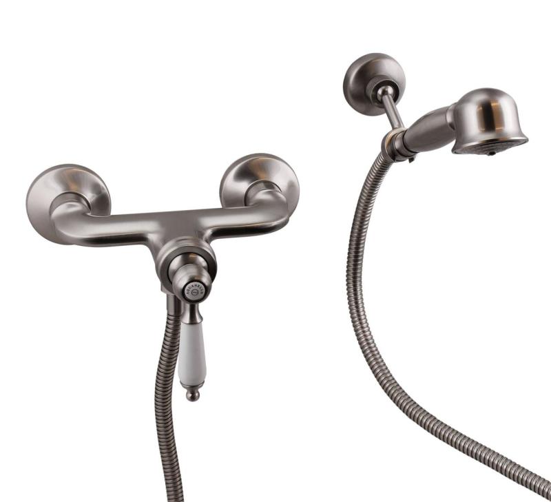 Aquanello Heritage Manor Mitigeur de douche classique en acier inoxydable NB-2001-HM