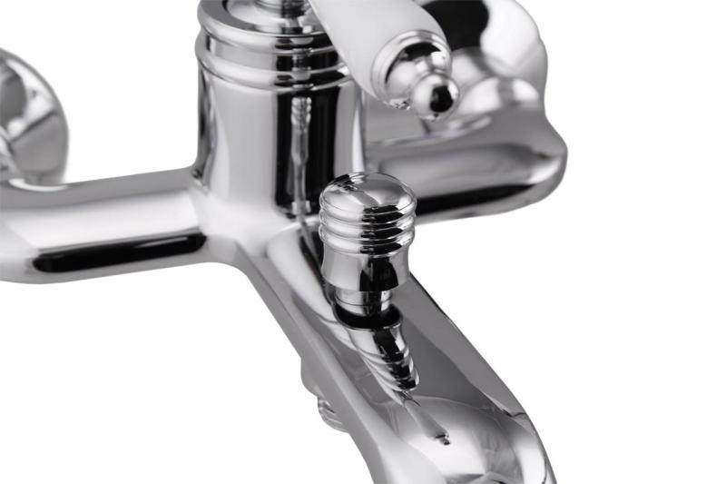 Aquanello Heritage Manor Mitigeur de baignoire classique Chrome CR-3001-HM