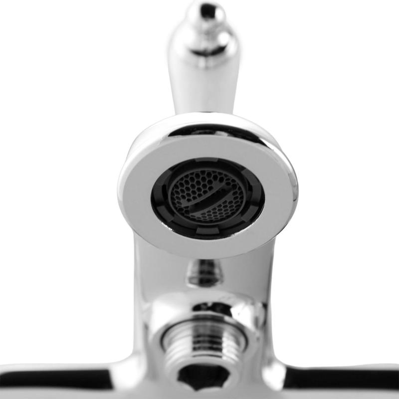 Aquanello Heritage Manor Mitigeur de baignoire classique Chrome CR-3001-HM