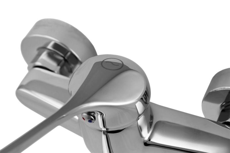 Aquanello Medic Robinet mural de cuisine à longue poignée chromé CR-1005-MD