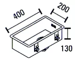 ABK Bingara 20f évier sous plan en acier inoxydable KS51020002